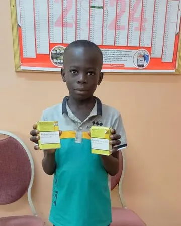 Enfant bénéficiaire du programme