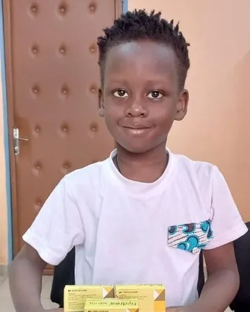 Enfant bénéficiaire du programme