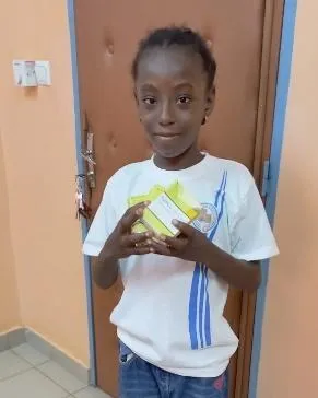 Enfant bénéficiaire du programme